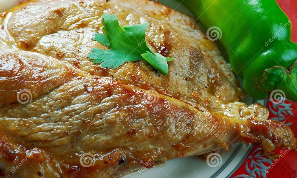 Gigot d&rsquo;agneau au miel